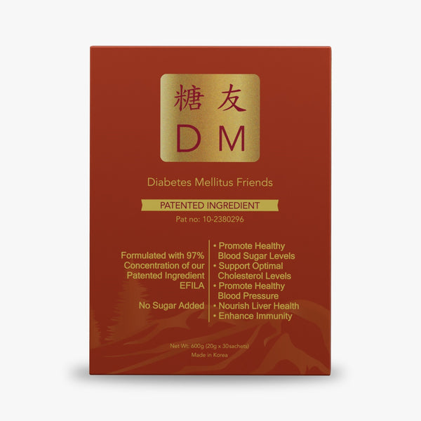 EFILA DM - ORIGINAL PACKAGING OF BLOOD SUGAR SUPPORT (30 X 20gm jelly sachets)