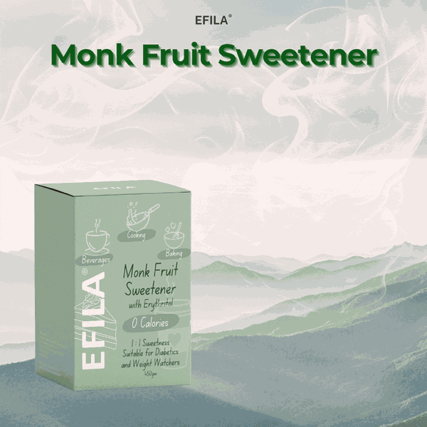 EFILA Monk Fruit Sweetener for everyday drinks and recipes